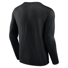 Chicago White Sox Strike the Goal Long Sleeve T-Shirt - Black
