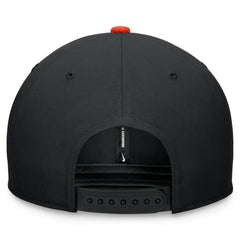 San Francisco Giants Two-Tone Snapback Hat - Black/Orange | Nike