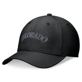 Colorado Rockies Performance Flex Hat - Black | Nike