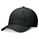 Miami Marlins Performance Flex Hat - Black | Nike
