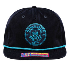 Manchester City Snow Beach Adjustable Hat - Navy online
