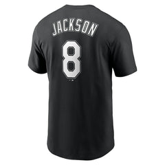 Bo Jackson Chicago White Sox Cooperstown Collection Fuse Name & Number T-Shirt - Black | Nike