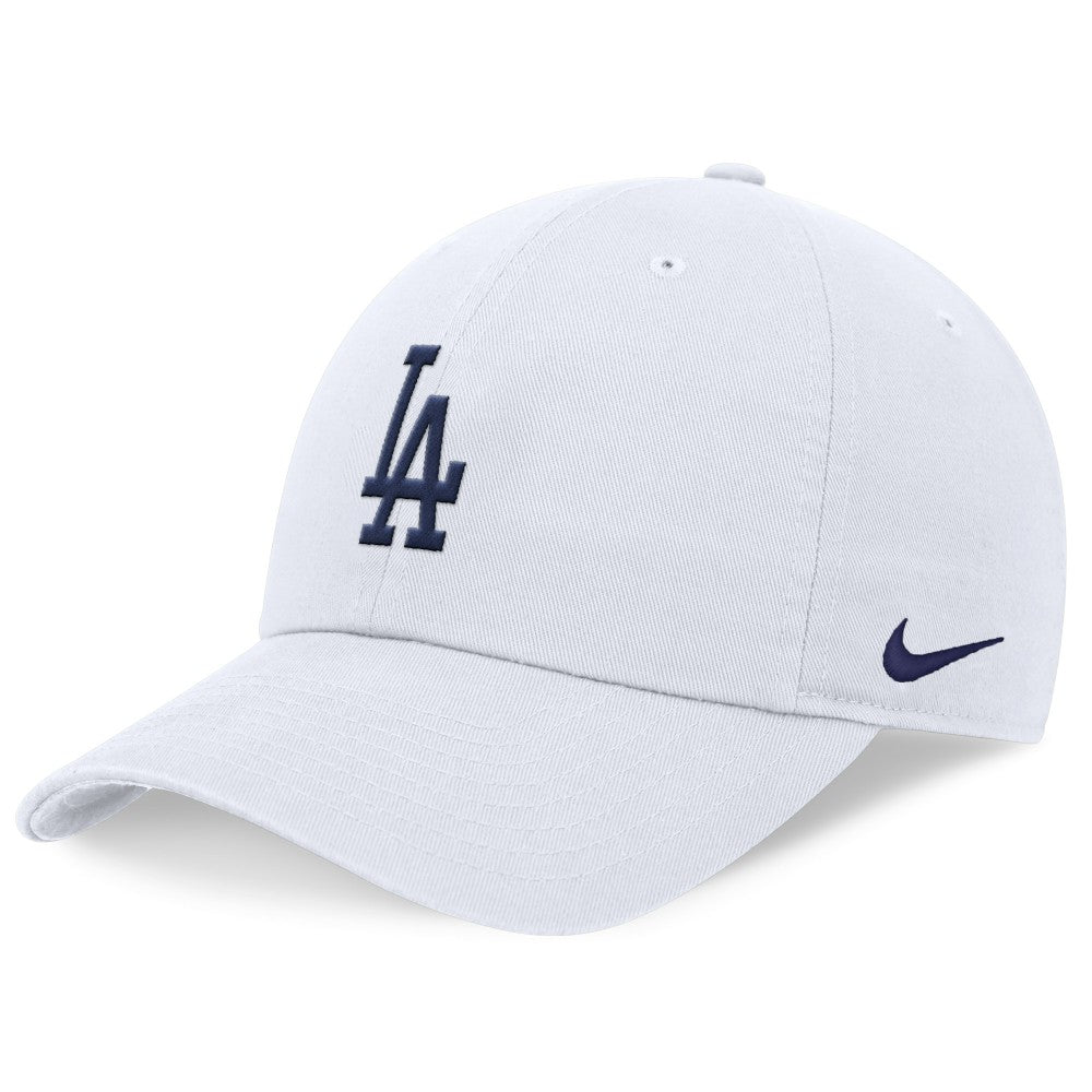 Los Angeles Dodgers Club Adjustable Hat - White | Nike