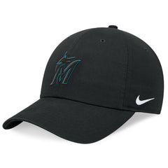 Miami Marlins Club Adjustable Hat - Black | Nike