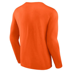 Philadelphia Flyers Fanatics Strike the Goal Long Sleeve T-Shirt Orange