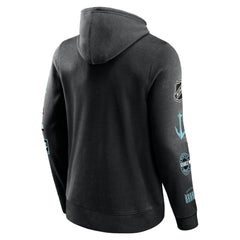 Seattle Kraken Fanatics Wild Winner Pullover Hoodie Black