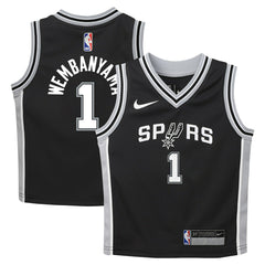 Victor Wembanyama San Antonio Spurs Preschool Swingman Player Jersey - Icon Edition - Black | Nike on sale