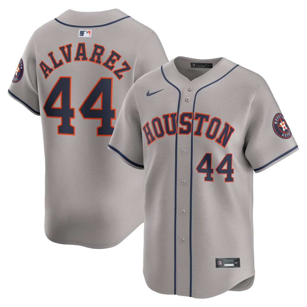 Yordan Alvarez Houston Astros Away Limited Player Jersey - Gray | Nike