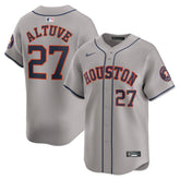 Jose Altuve Houston Astros Away Limited Player Jersey - Gray | Nike
