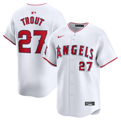 Mike Trout Los Angeles Angels Home Limited Player Jersey - White | Nike