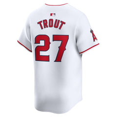 Mike Trout Los Angeles Angels Home Limited Player Jersey - White | Nike