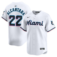 Sandy Alcantara Miami Marlins Home Limited Player Jersey - White | Nike
