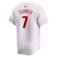 Trea Turner Philadelphia Phillies Home Limited Player Jersey - White | Nike