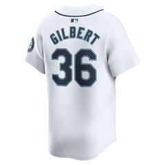 Logan Gilbert Seattle Mariners Home Limited Player Jersey - White | Nike