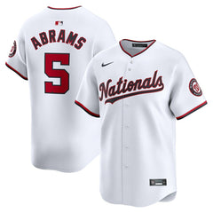 CJ Abrams Washington Nationals Home Limited Player Jersey - White | Nike