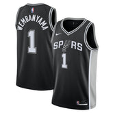Victor Wembanyama San Antonio Spurs Youth Swingman Jersey - Icon Edition - Black | Nike for sale