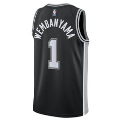 Victor Wembanyama San Antonio Spurs Youth Swingman Jersey - Icon Edition - Black | Nike for sale