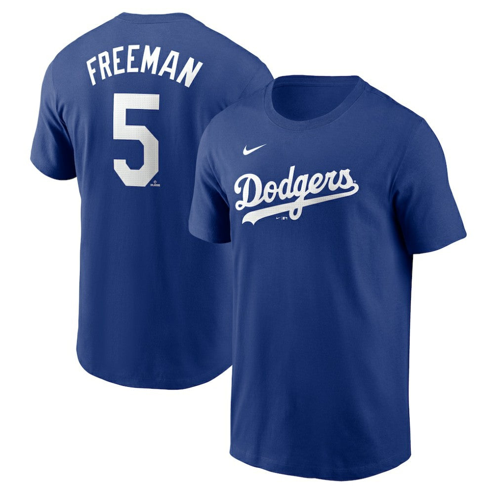 Freddie Freeman Los Angeles Dodgers Fuse Name & Number T-Shirt - Royal | Nike