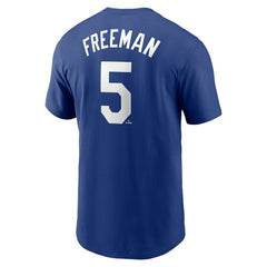 Freddie Freeman Los Angeles Dodgers Fuse Name & Number T-Shirt - Royal | Nike