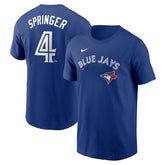George Springer Toronto Blue Jays Fuse Name & Number T-Shirt - Royal | Nike