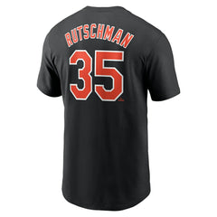 Adley Rutschman Baltimore Orioles Fuse Name & Number T-Shirt - Black | Nike