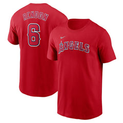 Anthony Rendon Los Angeles Angels Fuse Name & Number T-Shirt - Red | Nike
