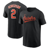 Gunnar Henderson Baltimore Orioles Fuse Name & Number T-Shirt - Black | Nike