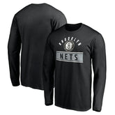 Brooklyn Nets Team Arch Knockout Long Sleeve T-Shirt - Black sale