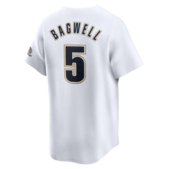 Jeff Bagwell Houston Astros Throwback Cooperstown Collection Limited Jersey - White | Nike