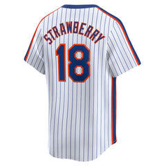 Darryl Strawberry New York Mets Throwback Cooperstown Limited Jersey - Navy | Nike