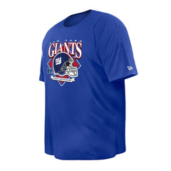 New York Giants New Era Big & Tall Helmet Historic Mark T-Shirt - Royal on sale