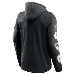 Brooklyn Nets Home Court Pullover Hoodie - Black | Fanatics shop
