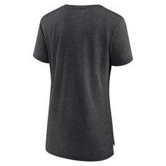 Miami Heat Women's League Leader Tri-Blend T-Shirt - Heather Charcoal | Fanatics outlet