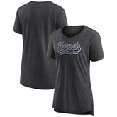Charlotte Hornets Women's League Leader Tri-Blend T-Shirt - Heather Charcoal | Fanatics outlet