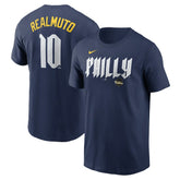 J.T. Realmuto Philadelphia Phillies 2024 City Connect Fuse Player Name & Number T-Shirt - Navy | Nike