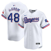 Jacob deGrom Texas Rangers Home Limited Player Jersey - White | Nike