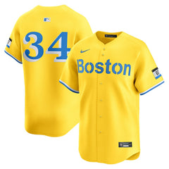 David Ortiz Boston Red Sox City Connect Retired Player Jersey - Gold | Nike