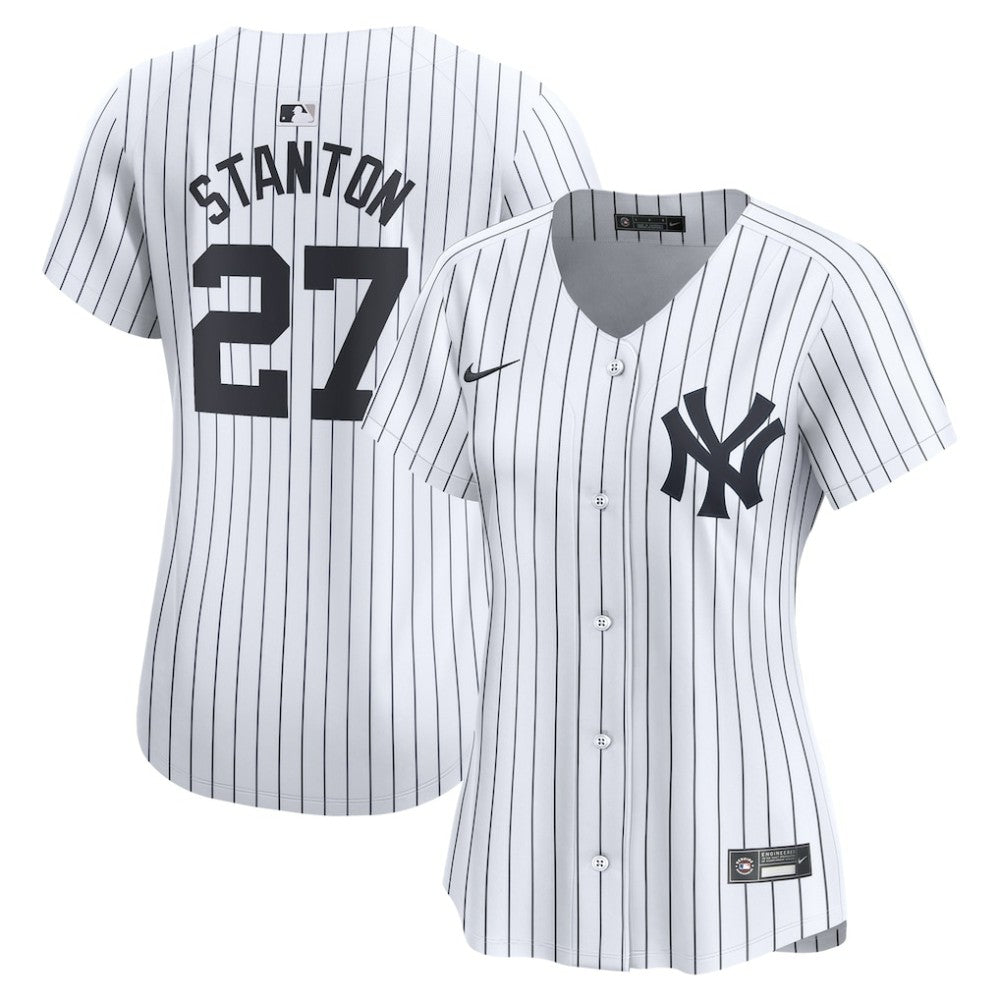 Giancarlo Stanton New York Yankees Women's Home Limited Player Jersey - White | Nike