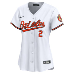 Gunnar Henderson Baltimore Orioles Women's Home Limited Player Jersey - White | Nike