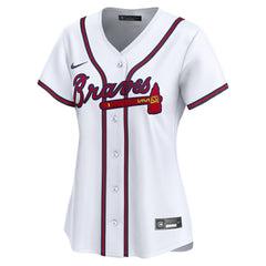 Ronald Acuna Atlanta Braves Women's Home Limited Player Jersey - White | Nike