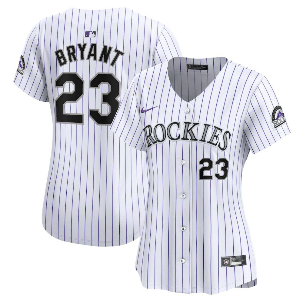 Kris Bryant Colorado Rockies Women's Home Limited Player Jersey - White | Nike
