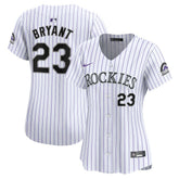 Kris Bryant Colorado Rockies Women's Home Limited Player Jersey - White | Nike