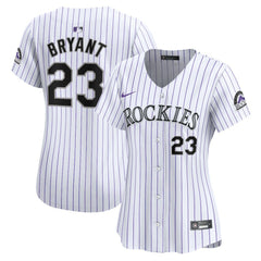 Kris Bryant Colorado Rockies Women's Home Limited Player Jersey - White | Nike