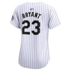 Kris Bryant Colorado Rockies Women's Home Limited Player Jersey - White | Nike