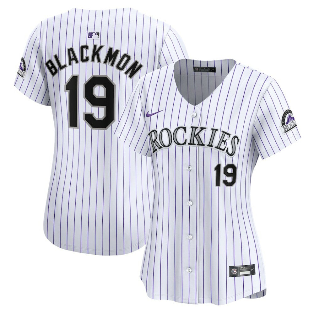 Charlie Blackmon Colorado Rockies Women's Home Limited Player Jersey - White | Nike