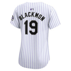 Charlie Blackmon Colorado Rockies Women's Home Limited Player Jersey - White | Nike