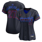 Vladimir Guerrero Jr. Toronto Blue Jays Women's 2024 City Connect Limited Player Jersey - Navy | Nike