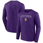 Minnesota Vikings Advance to Victory Long Sleeve T-Shirt - Purple cheap