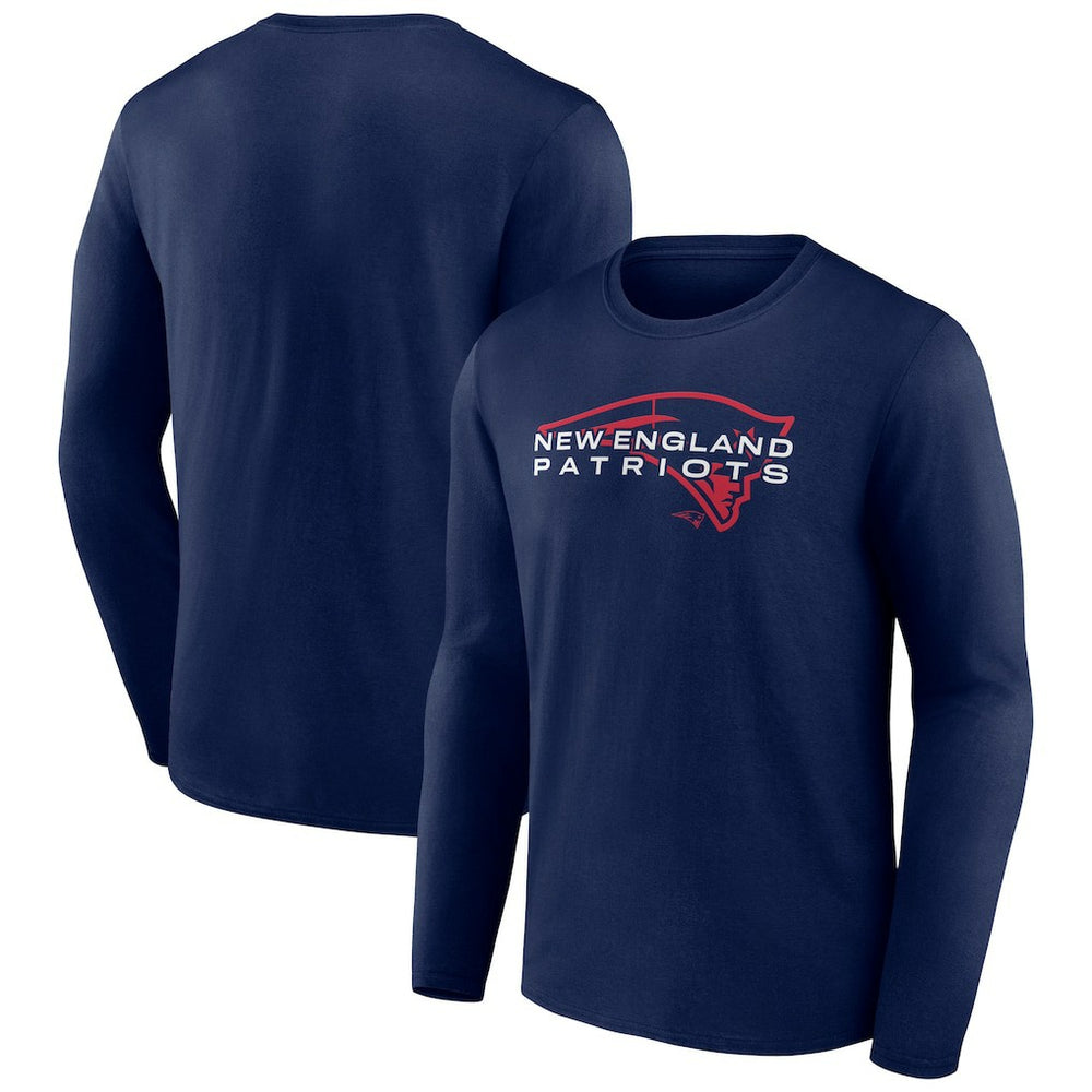 New England Patriots Advance to Victory Long Sleeve T-Shirt - Navy cheap