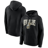 New Orleans Saints Gridiron Classics Campus Standard Pullover Hoodie - Black on sale